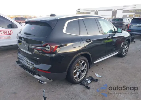 2023 BMW X3 xDrive30I z USA, uszkodzony, nr VIN 5UX53DP02P9R23594